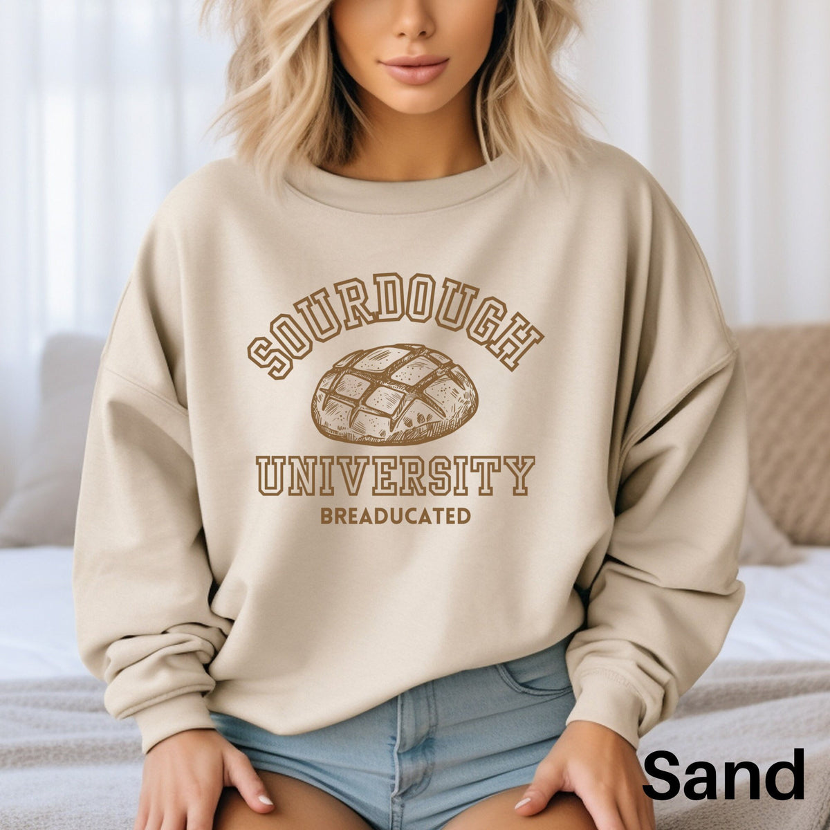 Sourdough University Sweatshirt Sourdough Sweatshirt Homestead Shirt Baking Sweater Sourdough Bread Shirt Sourdough Gifts Bread Baker Sweatshirt – Easygoing Wear · Top Pick For Any Outfit