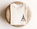 Embroidered France Paris ShirtEiffel Tower Embroidery ShirtParis Embroidery ShirtVacation in Paris ShirtGift for Travel Lover Graphic Tee – Feel-Good Design · Perfect For Daily Wear