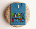 I love Someone Autism with Autism Awareness ShirtPuzzle Piece ShirtAutism Teacher ShirtAccept Understand Love Shirt Graphic Tee – Everyday Comfort · Great Gift For Fans
