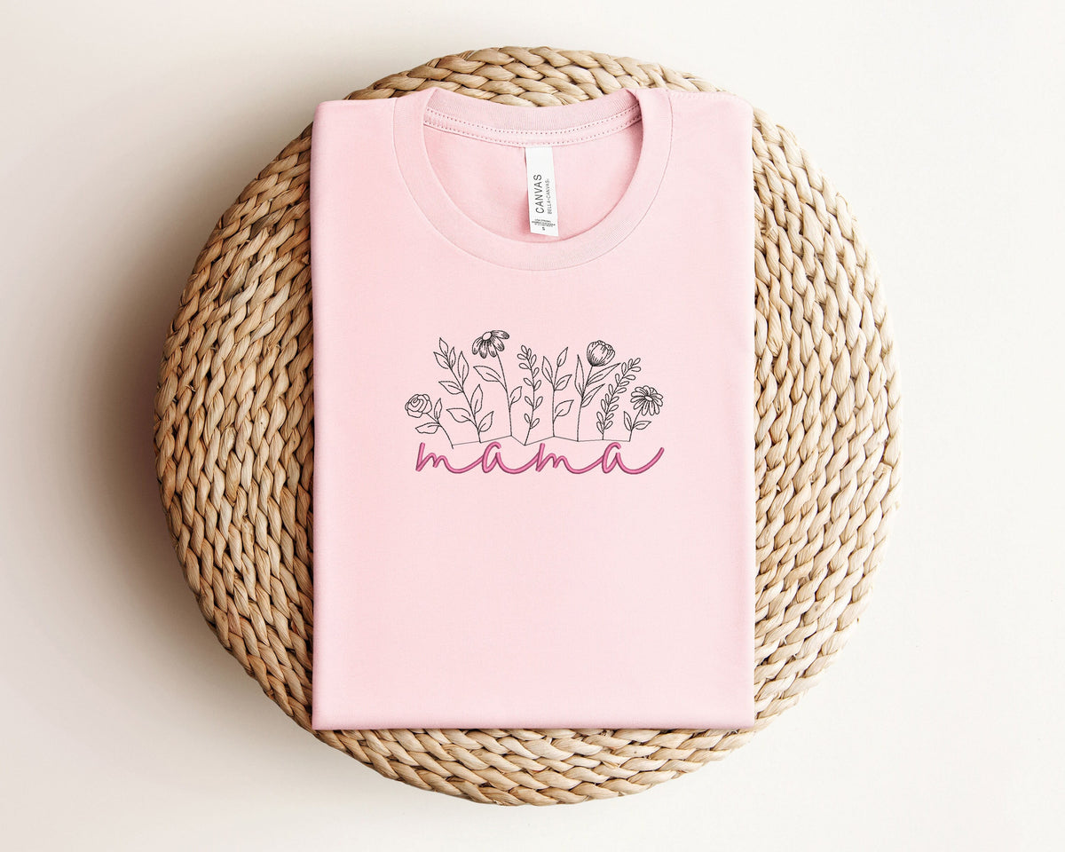 Embroidery Wildflower Mama ShirtWildflower Mama Embroidery SweatshirtMother39s Day Embroidery ShirtEmbroidery Mother Gift Sweatshirt – Cozy Vibes · Must-Have Style
