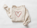 Embroidery Heart Mama ShirtLove Mama Embroidery SweatshirtMother39s Day Embroidery ShirtEmbroidery Mother GiftMama Birthday Gift Sweatshirt – Soft Feel · High-Quality Print
