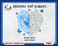 Missing You Always Png You Never Said I Am Leaving Goodbyes Are Not Forever Png Rest In Peace Png Angel Wings Png In Loving Memory Png Graphic Tee – Easygoing Wear · Perfect For Daily Wear