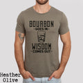 Bourbon Shirt Bourbon Goes In Wisdom Comes Out Shirt Bourbon Lover Gift Whiskey Shirt Funny Bourbon Shirt Drinking Shirt Whiskey Gift Graphic Tee – Soft Feel · Top Pick For Any Outfit