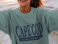 Cape Cod Massachusetts Beach Crewneck Sweatshirt Unisex Pullover Souvenir Sweatshirt – Bold Style · Trending Graphic Apparel