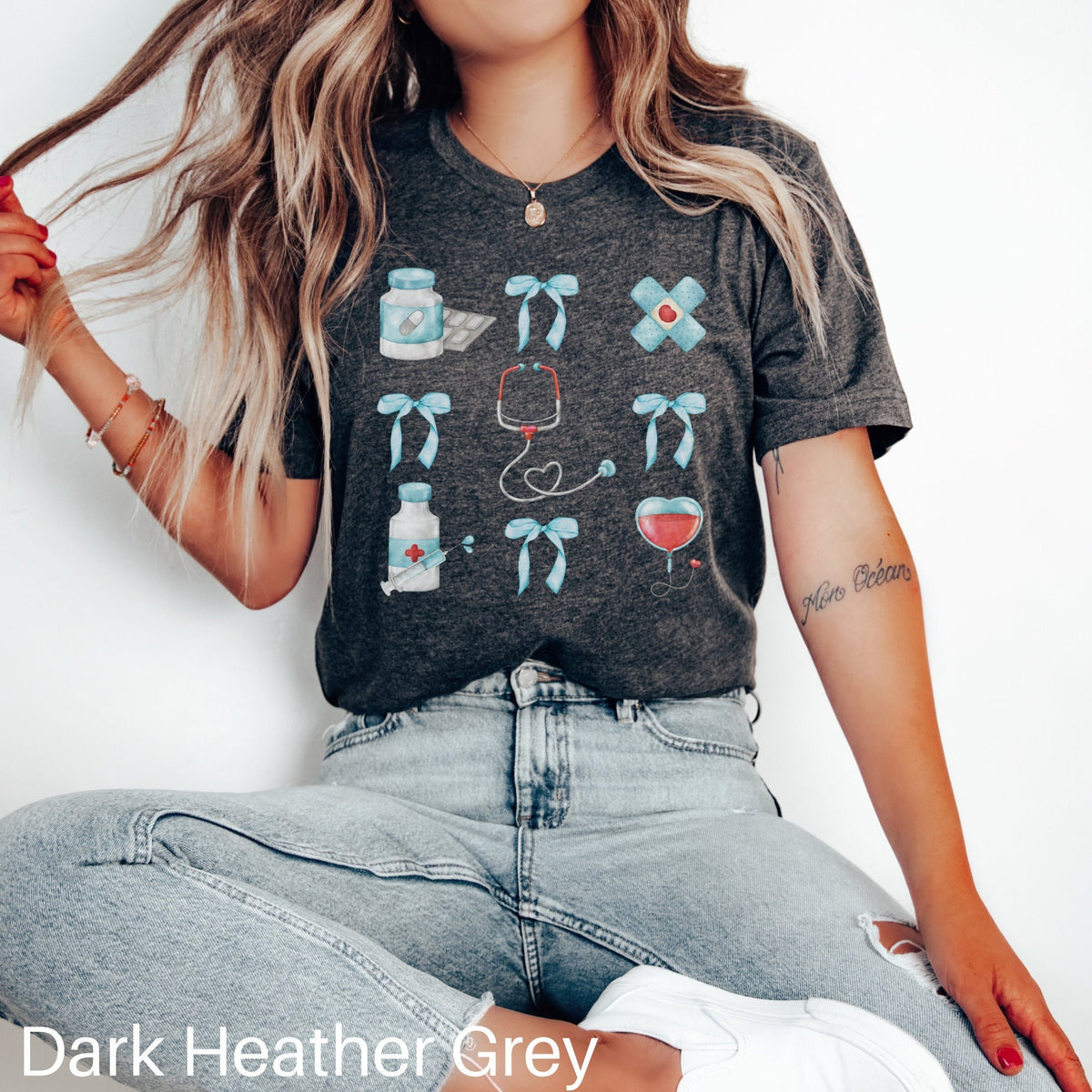 Cute Nurse Shirt Nurse Appreciation Gift Coquette Shirt Gift for Nurse Coquette Aesthetic Registered Nurse Gift Nurse Graduation Gift Graphic Tee – Bold Style · Top Pick For Any Outfit