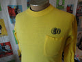 Vintage 80s US Divers Yellow Long Sleeve Pocket T Shirt fits M Graphic Tee – Aesthetic Look · High-Quality Print
