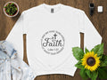 Inspirational Faith Quote T Shirt Luke Scripture Tee Christian Gift Unisex Bible Verse Shirt Graphic Tee – Aesthetic Look · Must-Have Style