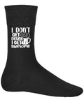 Fathers Day Gifts Novelty Socks For Men Mens Footwear Birthday Gifts For Dad I Dont Get Drunk I Get Awesome Graphic Tee – Premium Graphic · Top Pick For Any Outfit