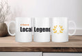 Local Legend Coffee Mug Strava gift cute athlete gift running gift Cyclist Runners birthday fathers day cycling mom Graphic Tee – Premium Graphic · Top Pick For Any Outfit