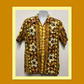 HS033 Vintage 196039s tiki cotton Hawaiian shirt Graphic Tee – Easygoing Wear · Must-Have Style
