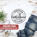 Funny Dad Shirt Dad Gift Husband Gift Fathers Day Shirt Birthday Dad Gift Gift For Him Surviving Fatherhood One Beer At A Time TShirt Graphic Tee – Feel-Good Design · Must-Have Style