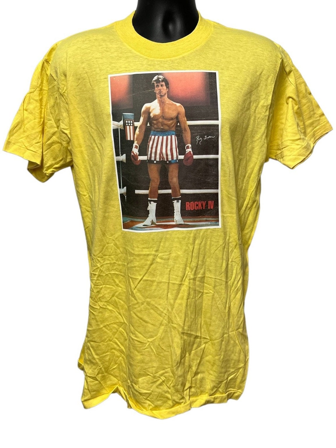 Vintage 1979 original Rocky two movie decal tee deadstock E304 Graphic Tee – Feel-Good Design · Top Pick For Any Outfit