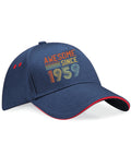 65th Birthday Hat 65 Years Old Born In 1959 Gifts 5 Panel Cotton Cap Sandwich Peak Awesome Since 1959 1 Graphic Tee – Everyday Comfort · Trending Graphic Apparel
