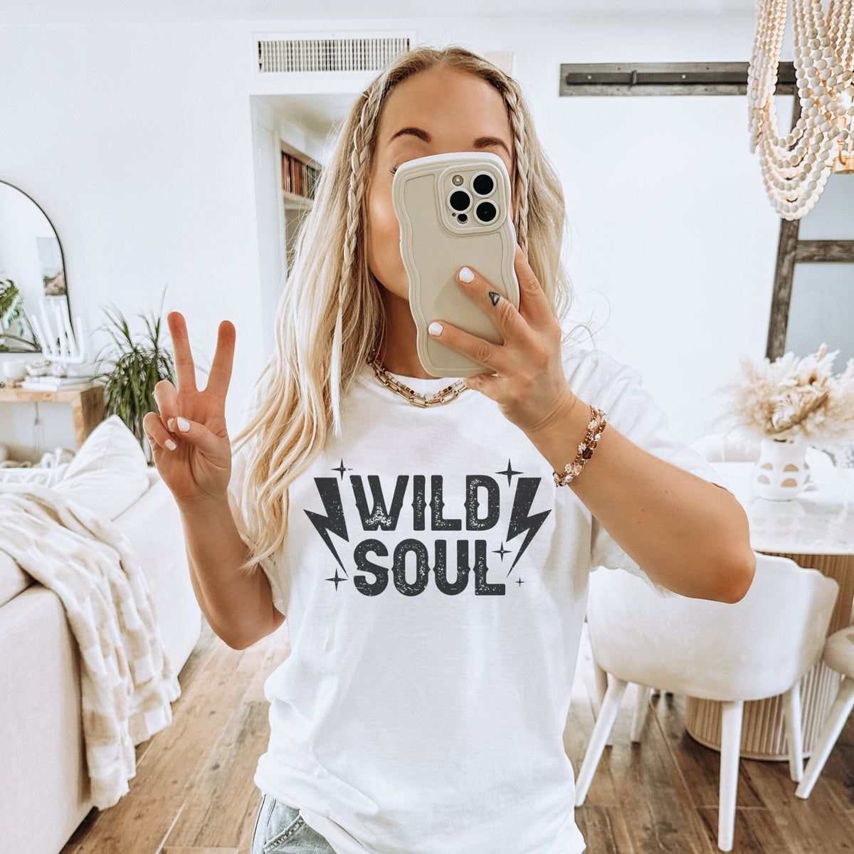 Wild Soul ShirtRock and Roll GiftRocker Teenspirational TshirtBoho Cowgirl ShirtCountry Concert Tee Graphic Tee – Premium Graphic · High-Quality Print