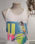 Vintage 90s H20 Sea Surfing white TankTop size L Tank Top – Soft Feel · Must-Have Style