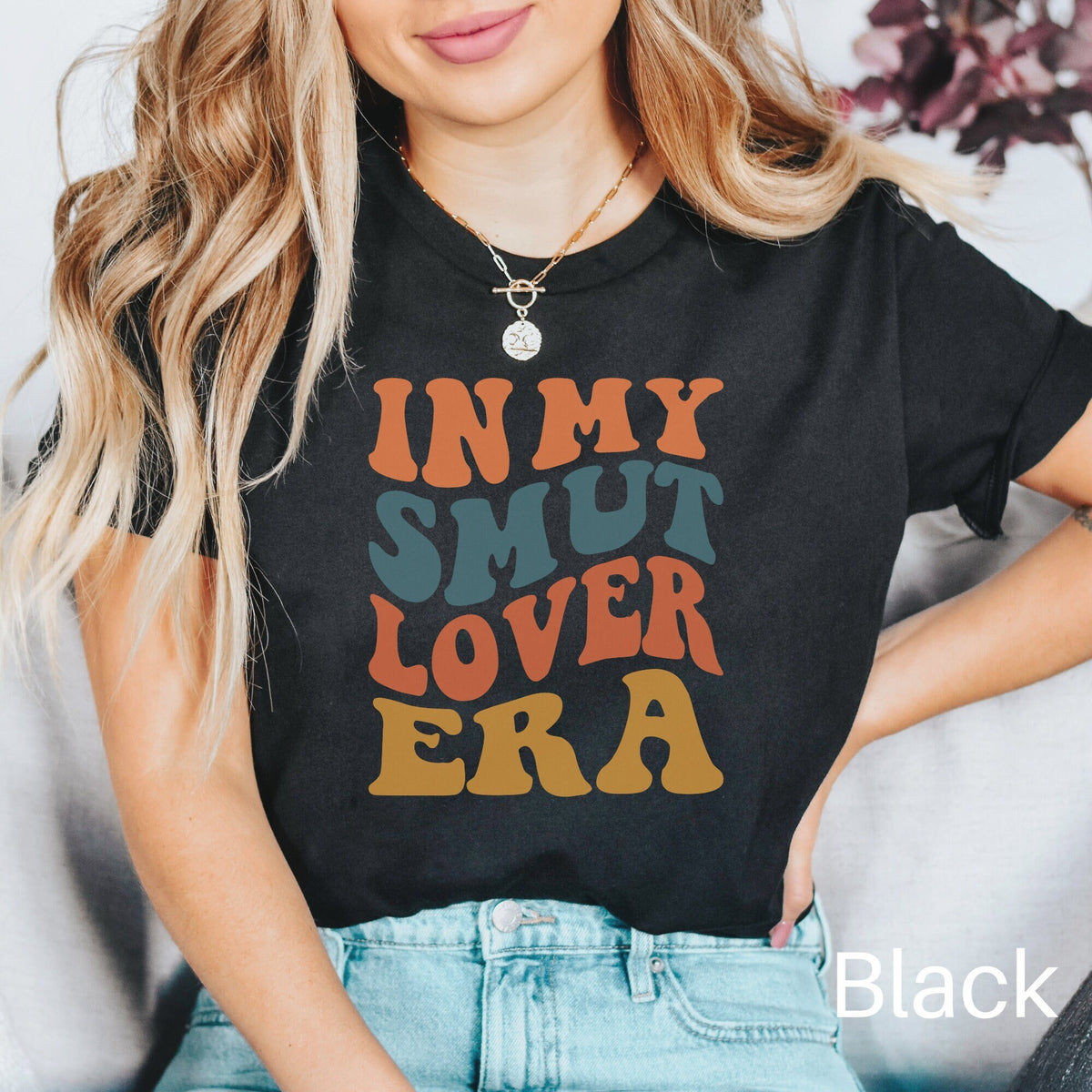 In My Smut Lover Era Shirt Smut Shirt Spicy Book Club Shirt Romance Reader Book Lover Shirt Bookish Shirt Smut Reader Shirt Graphic Tee – Easygoing Wear · Trending Graphic Apparel