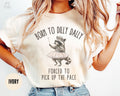 Raccoon Born to Dilly Dally Shirt Racoon Meme Tee Ironic Tee Unhinged T Shirt Gift for Raccoon Lover Cartoon Meme Top Weirdcore Graphic Tee – Bold Style · Trending Graphic Apparel