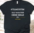 Custom Half Marathon Support Crew Shirt 131 Tshirt Supporter Team Group Tshirt for Runners Family Matching Shirts Unisex Adult Race Team Graphic Tee – Everyday Comfort · Must-Have Style
