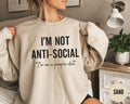 Homebody Sweatshirt for Introvert AntiSocial Club Ew People Antisocial CrewneckIronic Shirt AntiPeople Anxiety Sarcastic Gift for Her Sweatshirt – Premium Graphic · Perfect For Daily Wear