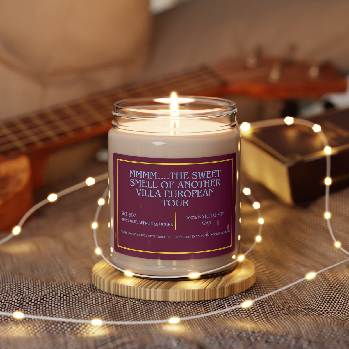 Sweet Smell Of Another Villa European Tour Candle Premier League Scented Candle Champions League Soccer Gift Game Day Candle for him Graphic Tee – Fan Favorite · Top Pick For Any Outfit