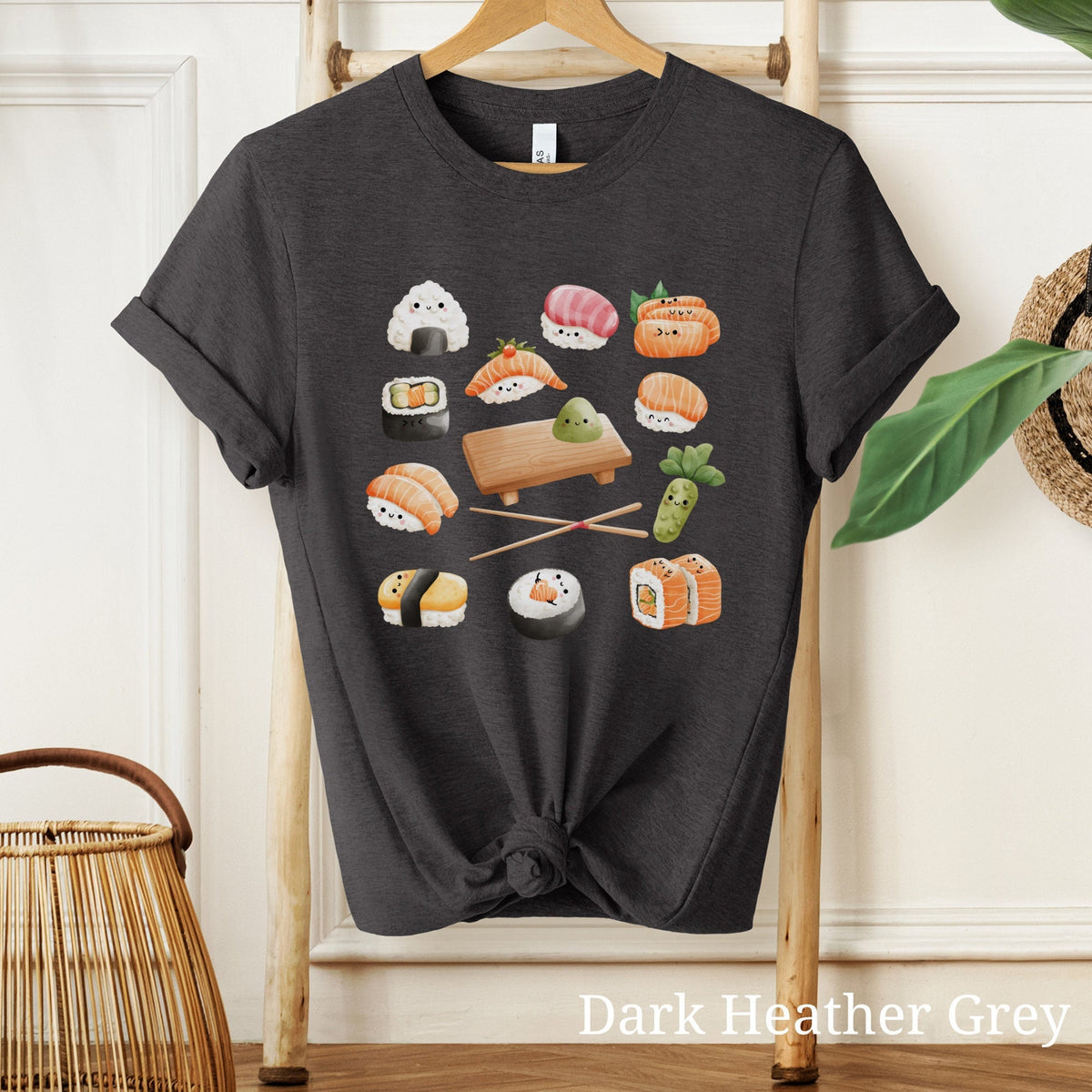 Sushi Shirt Sushi Gifts Sushi Lover Shirt Kawaii Sushi Shirt Japanese Food Shirt Sushi Lover Gift Foodie Gift Cute Sushi Shirt Graphic Tee – Everyday Comfort · Trending Graphic Apparel