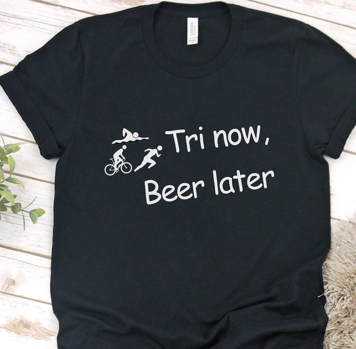 Tri Now Beer Later Funny Shirt Swim Bike Run Race T shirt Triathlon Race Gift Tee for Triathlete Athlete Team Unisex Adult Tshirt Graphic Tee – Premium Graphic · Top Pick For Any Outfit