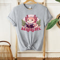 Axolotl Shirt Readalotl Shirt Funny Axolotl Shirt Reading Lover Gift Axolotl Gift Book Lover Shirt Bookish Shirt Book Nerd Gift Graphic Tee – Everyday Comfort · Perfect For Daily Wear