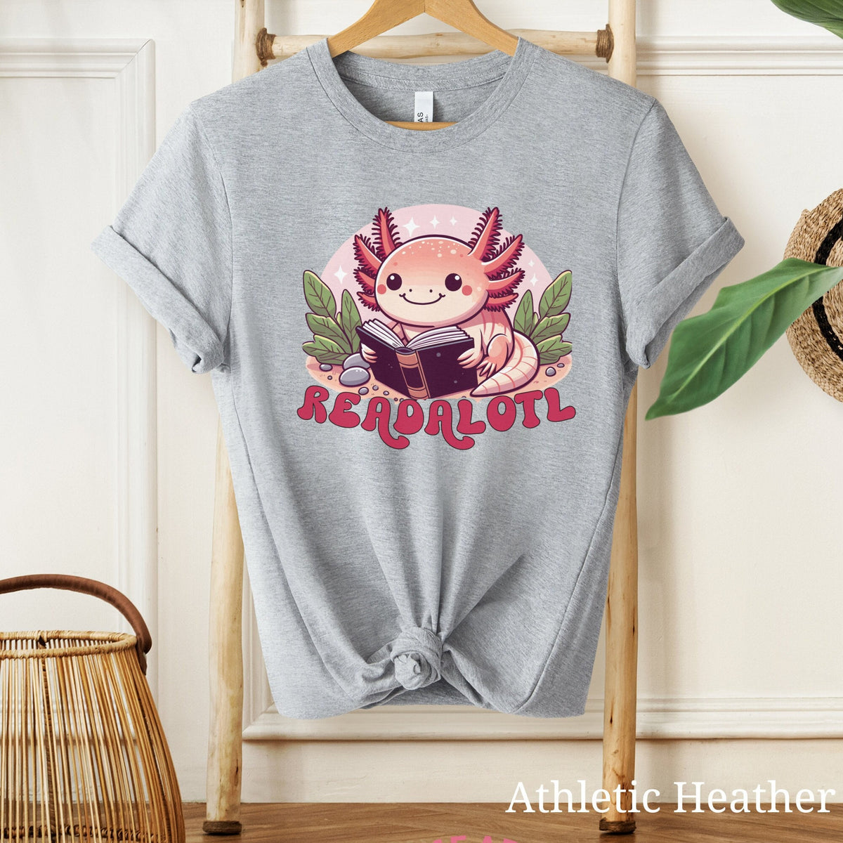Axolotl Shirt Readalotl Shirt Funny Axolotl Shirt Reading Lover Gift Axolotl Gift Book Lover Shirt Bookish Shirt Book Nerd Gift Graphic Tee – Everyday Comfort · Perfect For Daily Wear