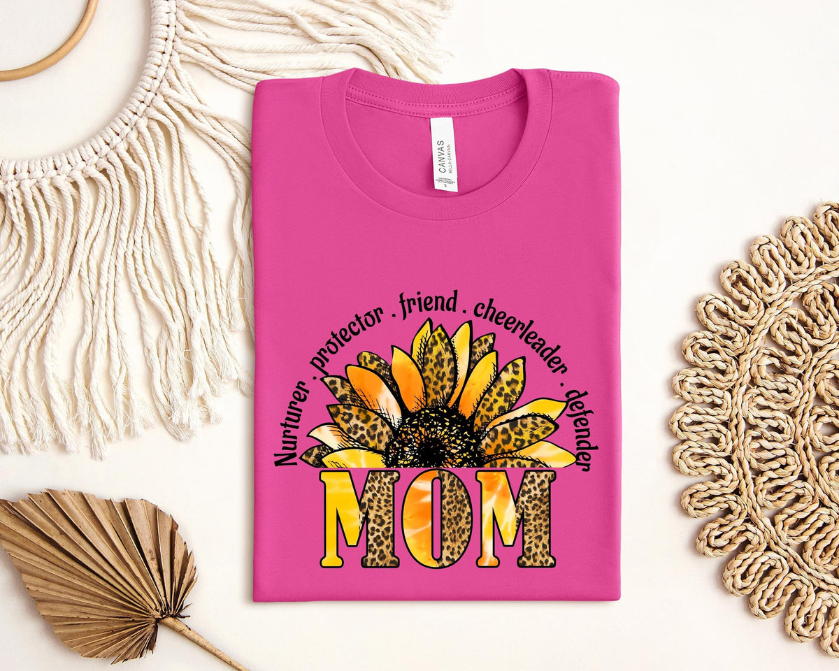 Sunflower Mom ShirtBlessed Mama Shirt Mom Life Shirt Mother TShirt Cute Mom Shirt Cute Mom Gift Mothers Day Gift New Mom Gift Graphic Tee – Everyday Comfort · High-Quality Print