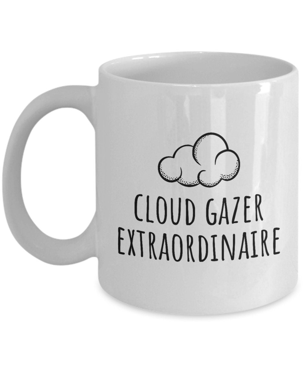 Cloud Watching Mug Cloud Watcher Gift Cloud Gazing Gift Cloud Gazer Extraordinaire Graphic Tee – Easygoing Wear · Top Pick For Any Outfit