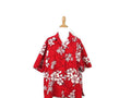 Vintage Authentic Hawaiian Floral Shirt XL Cotton Button Down Red White Hibiscus Flower Pattern Top Graphic Tee – Aesthetic Look · Must-Have Style
