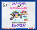 Granddaughter A Bond That Can39t Be Broken Png Grandmother And Granddaughter Forever Linked Together Grandma Mother39s Day Gift From Kids Graphic Tee – Premium Graphic · Great Gift For Fans
