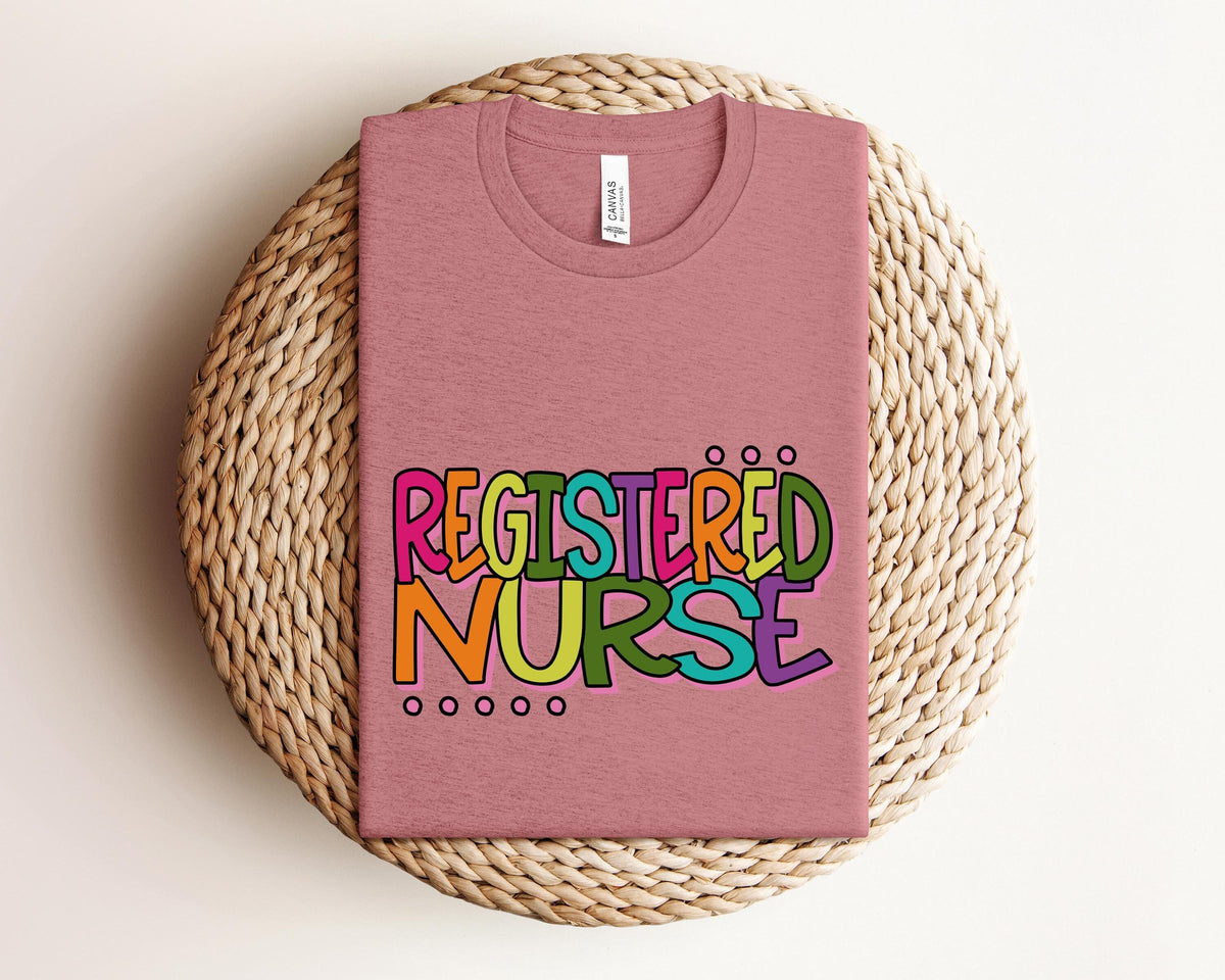 Registered Nurse Shirt for Women RN TShirt for Registered Nurse Nursing TShirt for Nurse Gift for Registered Nurse RN Graduation Gift Graphic Tee – Everyday Comfort · Must-Have Style