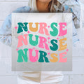 Retro Nurse DTF Print Nursing Direct to Film Transfer Ready to Press Vintage Nurse Design for Nursing Student Distressed Medical Design Graphic Tee – Soft Feel · Top Pick For Any Outfit