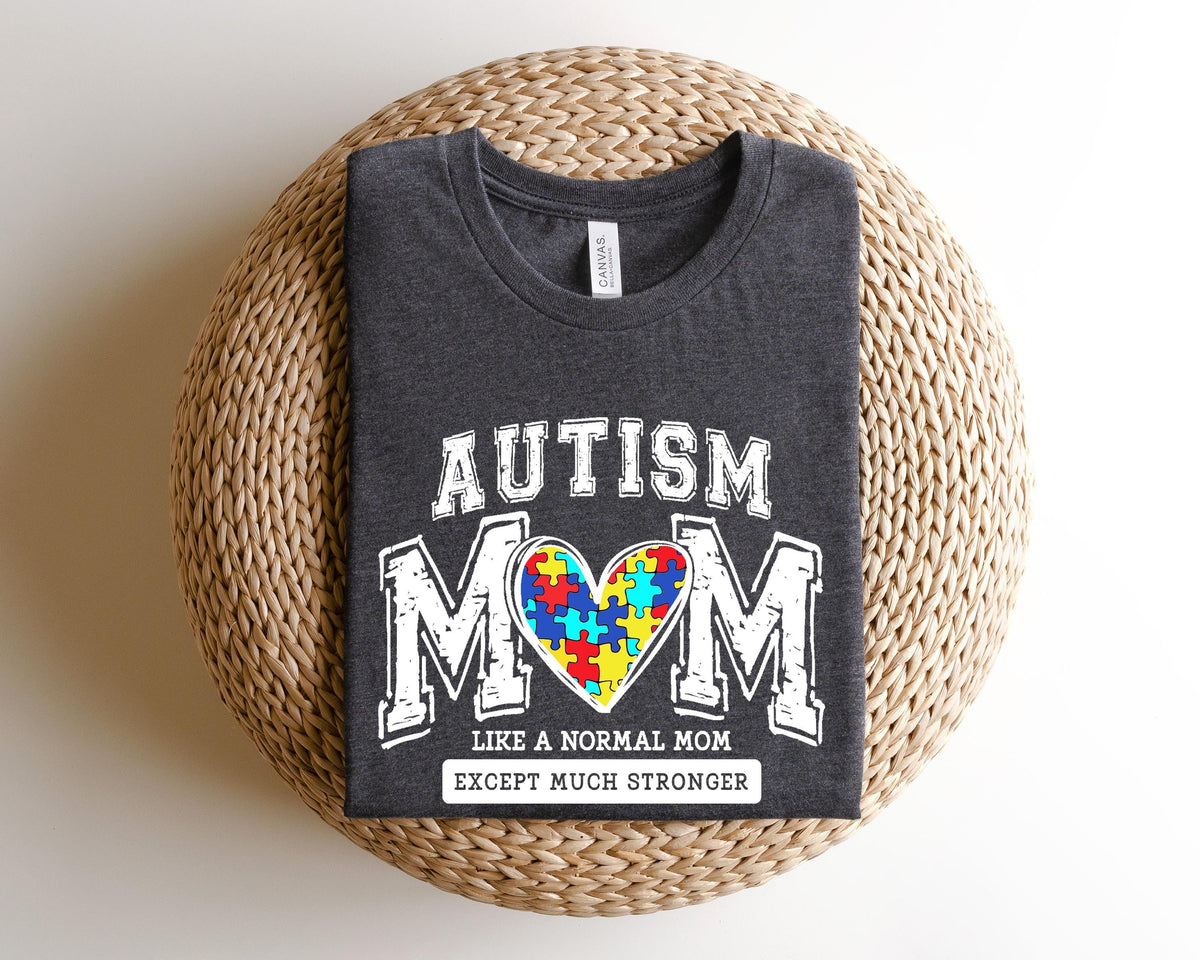Autism Mama Shirt Autism Awarenes Tee Autism Mom TShirt Autism Mom Gift Special Ed Mom Autism Mother Shirt Autism Teacher Tee Graphic Tee – Everyday Comfort · Great Gift For Fans