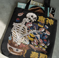 Skeleton Sushi Tote Japanese Graphic Gothic Skull Print Streetwear Handbag Trendy Shoulder Bag Goth Japan Purse Kawaii Mom Gift Tote Bag – Bold Style · Must-Have Style
