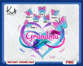 Personalized Grandma Infinity Butterflies Png Grandma Grandkids Butterflies Heart Infinity Love Png Mothers Day Gift For Nana Gigi Mom Graphic Tee – Feel-Good Design · Must-Have Style