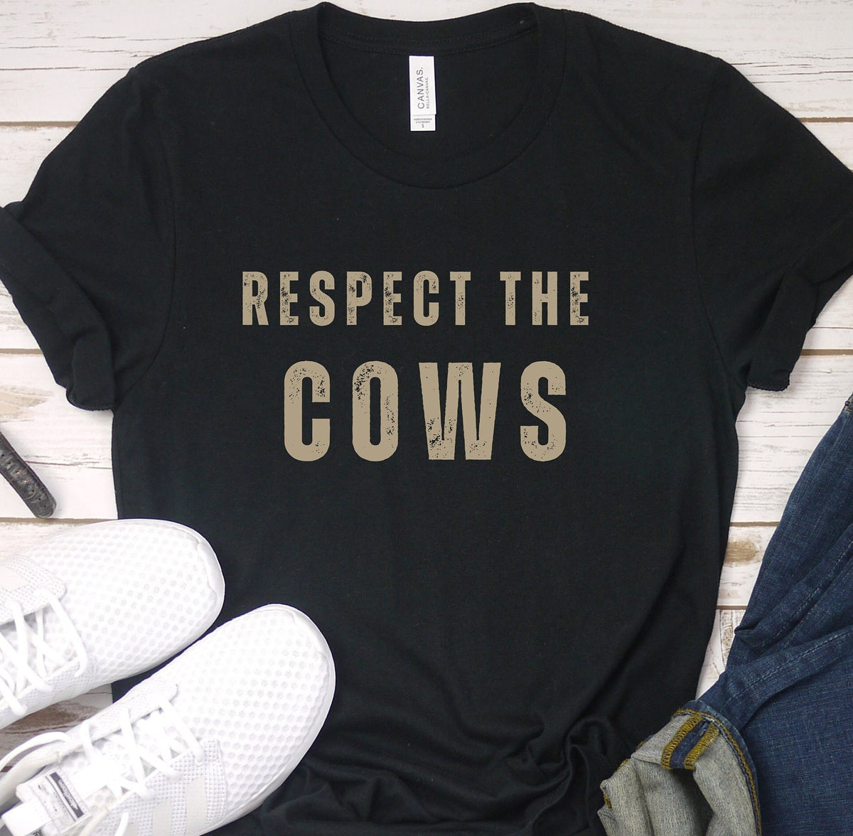 Respect The Cows Funny Cattle Owner Gift Gift For Cow Lover Farmer Gift Shirt Cow Gift Shirt Cattle Tee Cattle Mom Shirt Cattle Girl Graphic Tee – Easygoing Wear · Trending Graphic Apparel