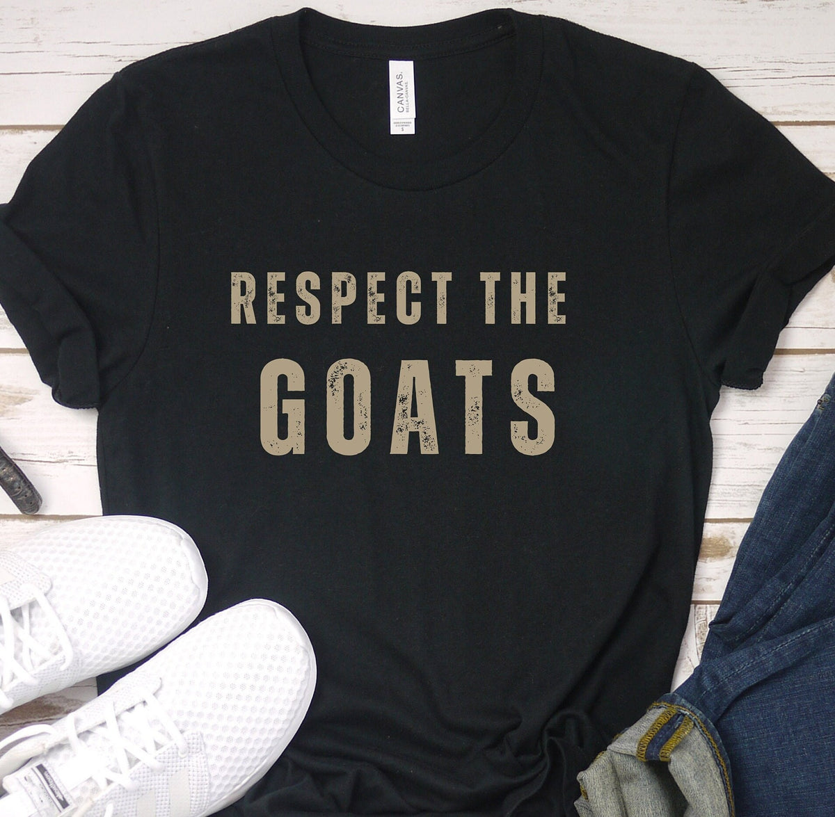 Respect The Goats Funny Goat Owner Gift Gift For Goat Lover Farmer Gift Shirt Cute Goat Gift Shirt Goat Tee Goat Mom Shirt Goat Owner Graphic Tee – Soft Feel · Must-Have Style