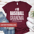 Personalized Baseball Grandma Shirt Grandma Shirt Baseball Lovers Grandma Tee Baseball Shirt For Mom Baseball Grandma TShirt Graphic Tee – Feel-Good Design · Perfect For Daily Wear