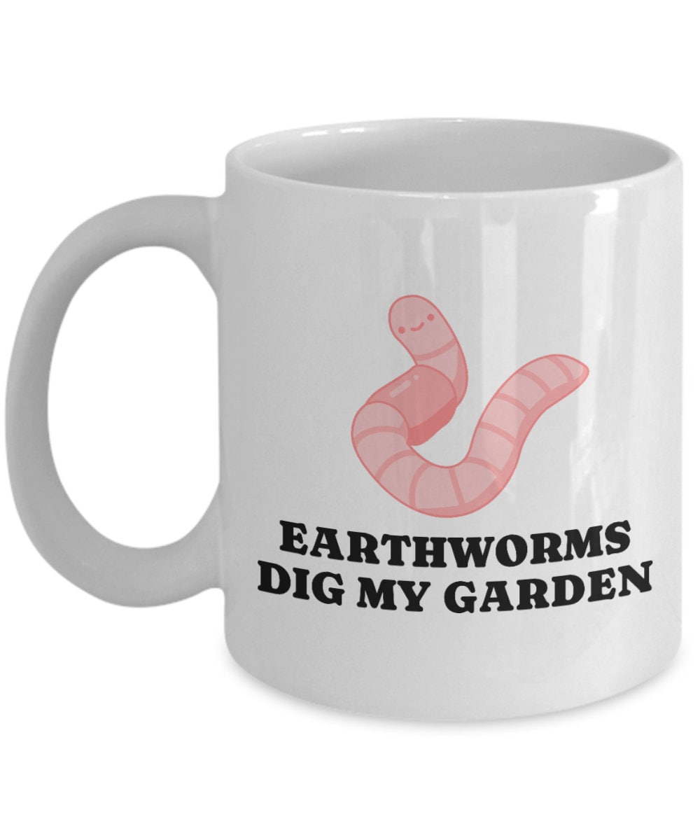 Vermiculture Mug Gift Earthworm Vermicompost Composting Organic Gardening Worm Farm Soil Health Gardeners Earthworms Dig My Garden Graphic Tee – Fan Favorite · Great Gift For Fans