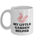 Vermiculture Mug Earthworm Gift Earthworm Vermicompost Composting Organic Gardening Worm Farm Soil Health My Little Garden Helper Graphic Tee – Fan Favorite · Great Gift For Fans