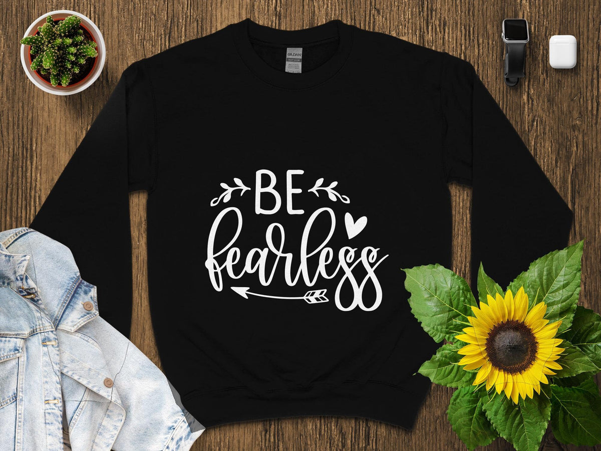 Be Fearless Inspirational Quote T Shirt Motivational Tee for Women Empowering Gift Casual Typography Top Bold Statement Shirt Graphic Tee – Bold Style · Great Gift For Fans