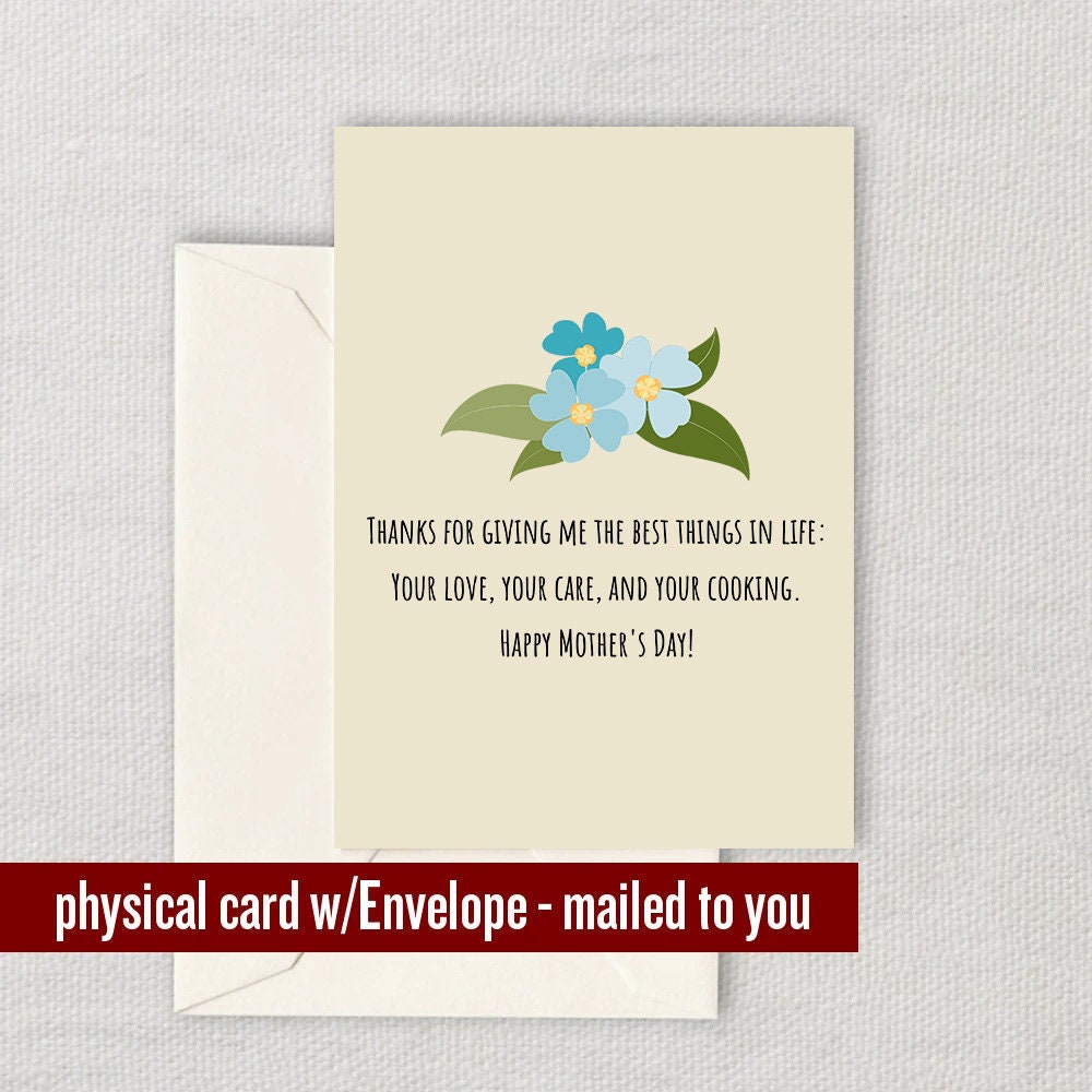 Funny Mother Greeting Card Mother39s Day Card Mom Card Mothers Day Greeting Card The Best Things In Life Graphic Tee – Aesthetic Look · Top Pick For Any Outfit