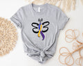 Bladder Cancer Butterfly Ribbon T shirt In This Family Nobody Fights Alone Sweatshirt Cancer Support Shirt Bladder Cancer Ribbon Tee Sweatshirt – Aesthetic Look · Top Pick For Any Outfit