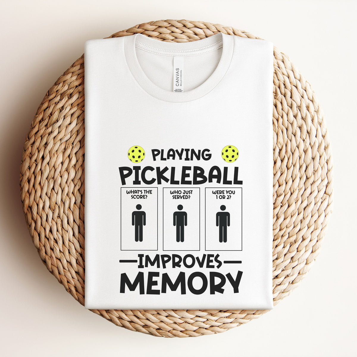 Playing Pickleball Improves Memory Shirt Funny Pickleball Shirt Pickleball Lover Shirt Pickleball PlayerGift for him Playing Pickleball Graphic Tee – Fan Favorite · Trending Graphic Apparel