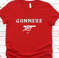 Gunners Arsenal FC Soccer Fan Shirt Funny Gunners Tee Gooner Supporter T shirt AFC Unisex Short Sleeved Shirt Graphic Tee – Everyday Comfort · High-Quality Print