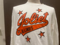 Vintage 8039s Joliet Illinois White Longsleeve Shirt Size XL Graphic Tee – Bold Style · High-Quality Print