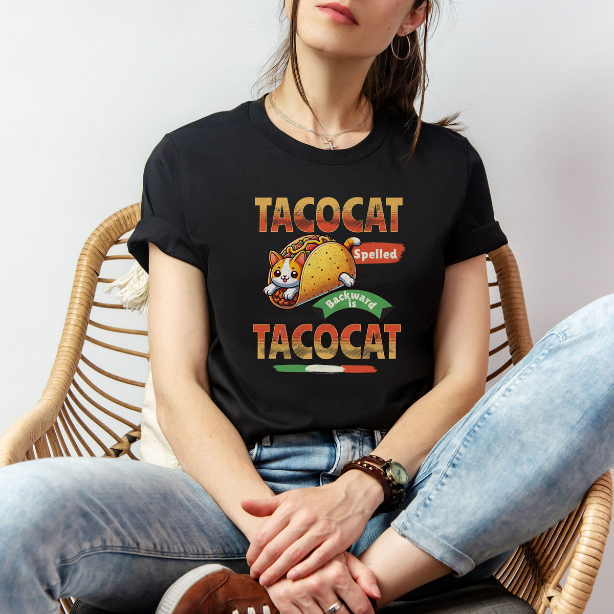 Funny Taco Cat Shirt TACOCAT Spelled Backwards is TACOCAT Shirt Cinco de Mayo Shirt Taco Shirt Funny food shirt Funny tshirt Graphic Tee – Everyday Comfort · Top Pick For Any Outfit