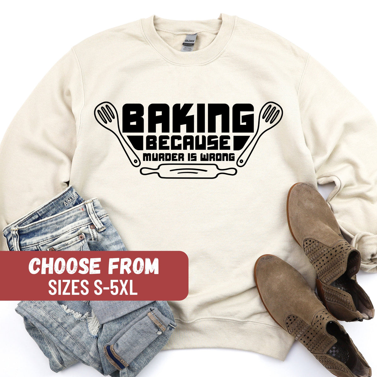 Baking Sweatshirt Baking Shirts Baker Shirts Chef Gifts Baking Sweater Gift For Bakers Baking Hoodie Funny Baking Tees Chef Shirts Hoodie – Feel-Good Design · Top Pick For Any Outfit